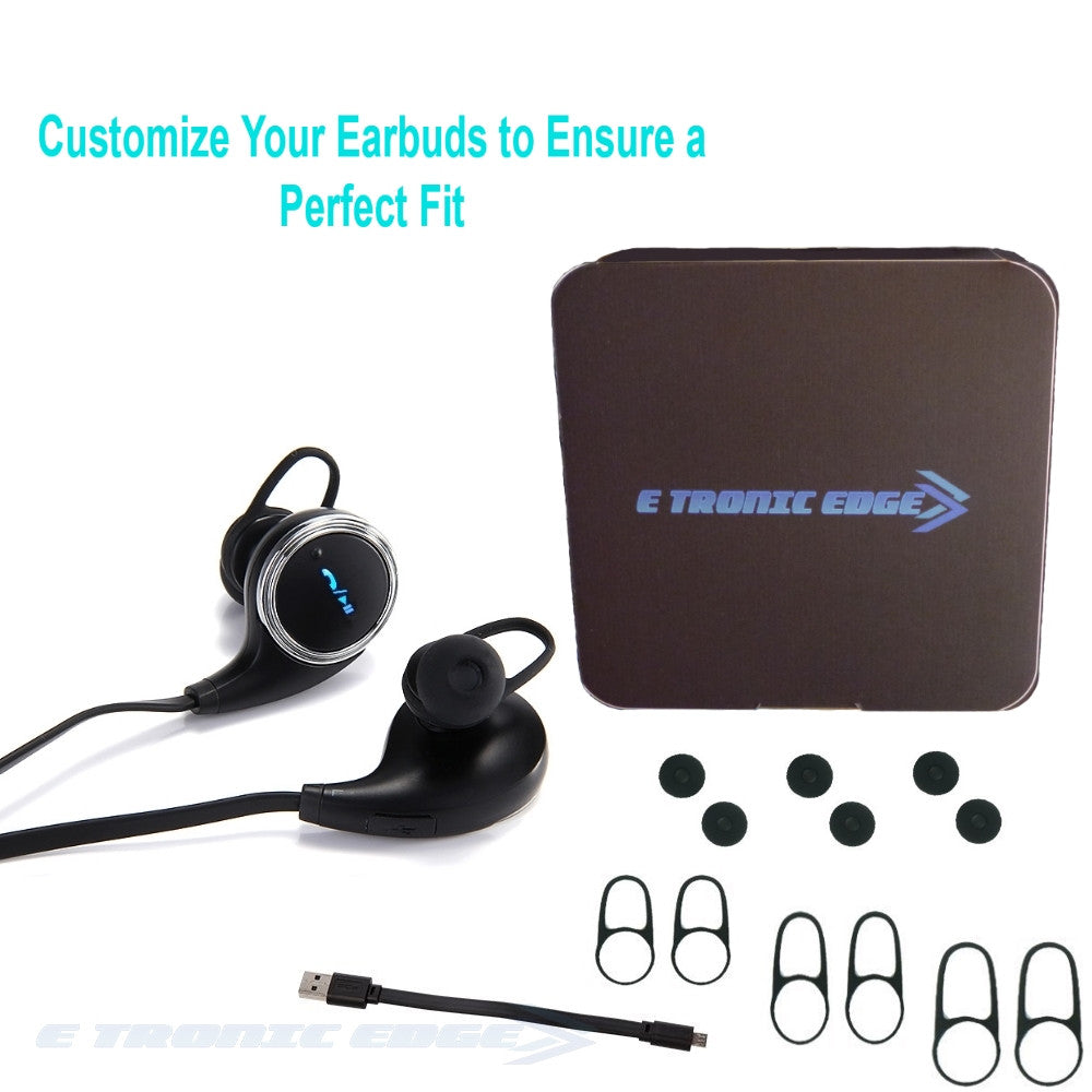 Bluetooth Earbuds - Great For Running or Workouts
