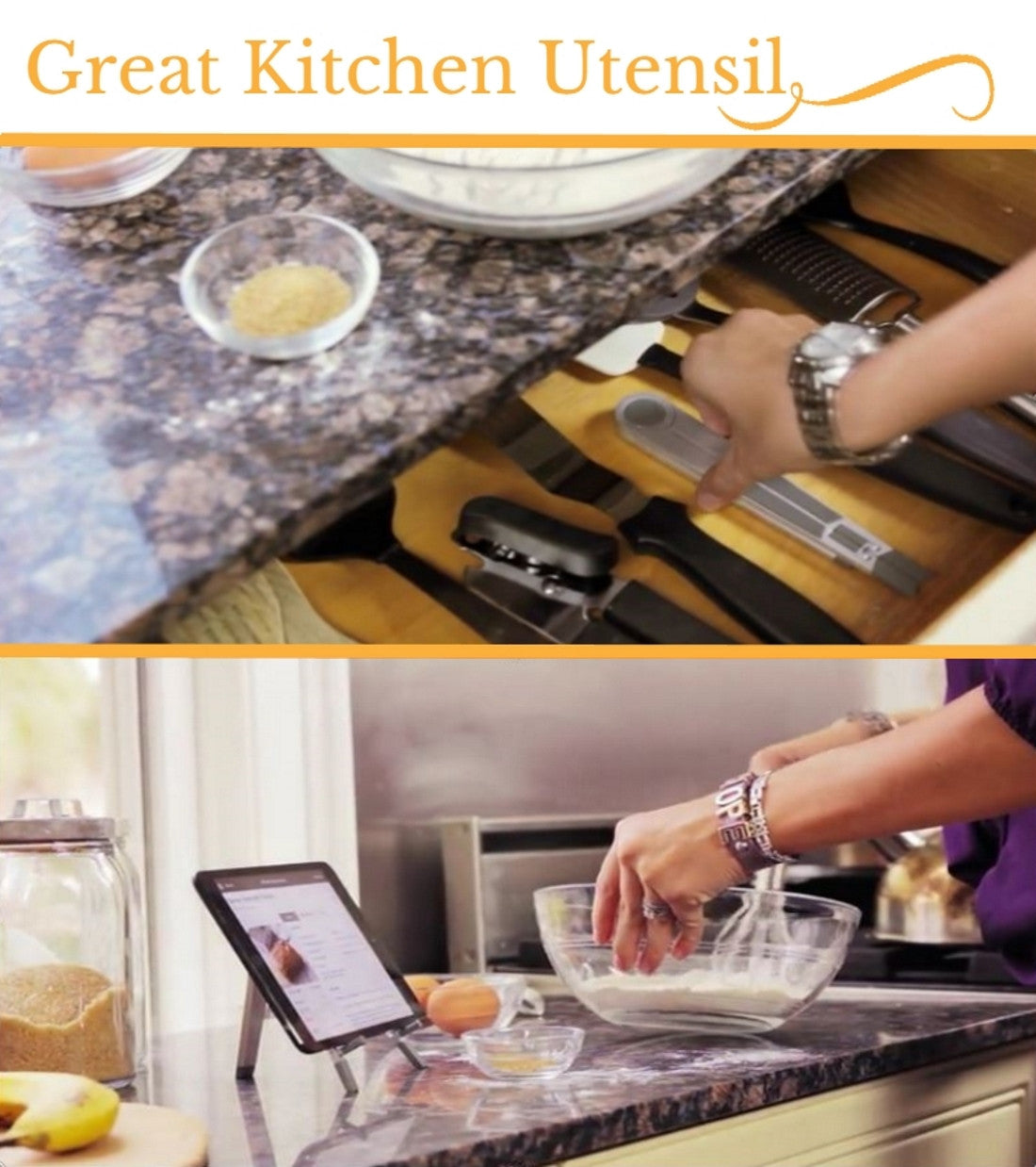 Tablet Stand - Universal Fold Up Tablet Stand That Works With All Tablets